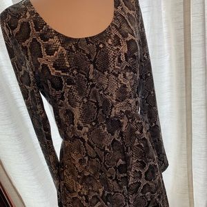 Show Me Your Mumu Python Skater Dress